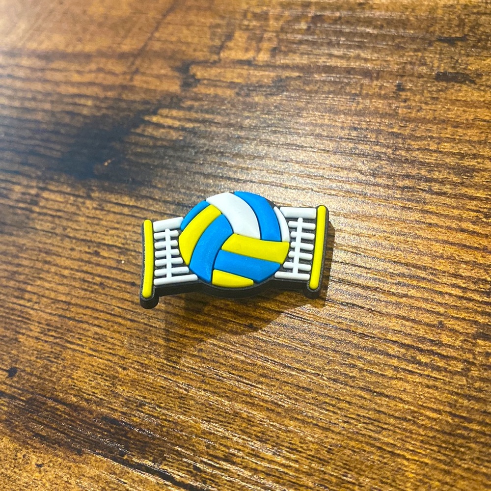 3/$9 Volleyball 🏐 CROCS Charm Accessory